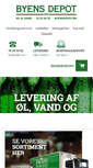 Mobile Screenshot of byensdepot.dk